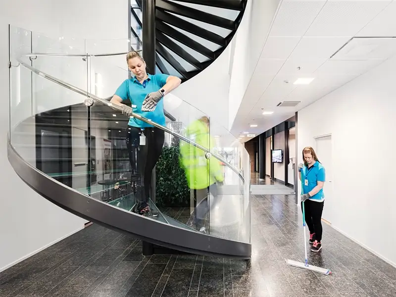 Treppenhausreinigung